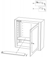 USAG 5010 B3 Type 1 Wall Cabinet Spare Parts
